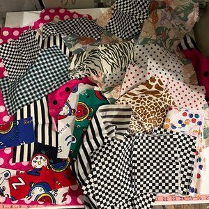 36 PC Vintage Cotton Fabric Bundle